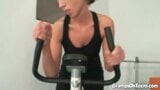 Gym instructor fucks slutty blond babe snapshot 2