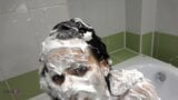 Foamy Hair Washing JOI snapshot 17