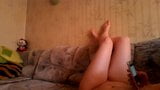 Hacked laptop camera. Girl resting after masturbation snapshot 6