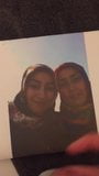 Cum tribute on turkish hijab photo mother and daughter snapshot 1