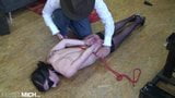 Slave Girl Hogtied by master for deep slave fuck snapshot 7