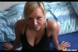 Horny Blonde Fucked On Cam snapshot 11