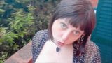 Lisa Femelle- Outdoors Masturbation snapshot 3