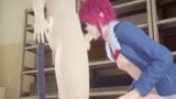 Yaoi femboy - rosa elf femboy zuigt aan de lul van een kattenjongen snapshot 5
