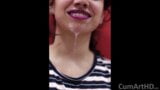 Photo slideshow #2 - Violet lips - CFNM Cum Dripping and Cum on Clothes! snapshot 9