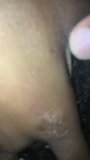 Masturbating for his Hairy Black Wife snapshot 5