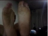 Straight guys feet on webcam #126 snapshot 5