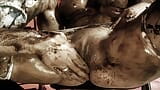 Брюнетка з великими цицьками Джоді Джеймс покривається шоколадом, щоб смоктати і трахатися snapshot 5