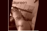 Laureen fickt wieder in der Sauna rum snapshot 1