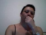 Braziliaanse milf speelt met mij op Skype snapshot 2