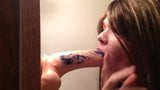 Sissy Erica's dildo blowjob snapshot 3