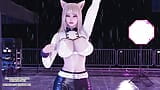 MMD Solar - Spit it out Ahri Evelyn Seraphine Sexy Kpop Dance 4K snapshot 7
