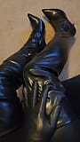 Leather BDSM tease snapshot 3