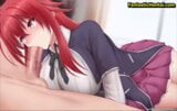 Rias Gremory Atzen Porno-Rap-Leistung. Porno-Mädchen, hmv snapshot 2