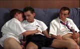 Three Hot Young Boys Blow Each Other snapshot 4