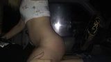 One night stand with blonde in my car snapshot 2