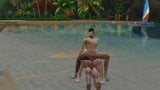 Sims 4 na praia fugir snapshot 3