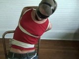 Chairtied with taped hood over pantyhose snapshot 10