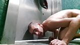 He spreads his asshole in the toilet to impress snapshot 13