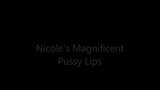 Nicole DuPapillon big pussylips masturbating and fucking snapshot 1