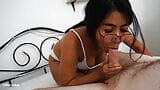 Asian Sucks Cock for Daddy with CIM snapshot 10