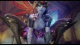 Kompilacja 3D: Overwatch Mercy Widowmaker Tracer Sombra nieocenzurowanej hentai snapshot 5