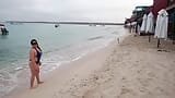 Esposa puta latina caminando por la playa se encuentra con Safado y tiene sexo con él 1 snapshot 12