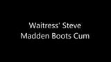 Waitress Steve Madden Boots Cum snapshot 1