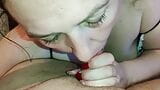 ¡Quiero chuparte la polla! por favor correte en mi boca pov mamada snapshot 4