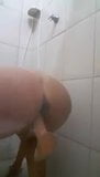 Dildo fucking doggy style shower snapshot 5