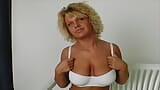 Blonde German beauty pleasing a cock with her boobs and mouth snapshot 5