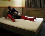 Latex play in bed snapshot 17