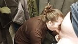 Cute milf gets mouthful & swallow in the fitting room snapshot 10