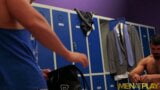 MENATPLAY Gabriel Lunna And Jean Franko Fuck In Lockeroom snapshot 3