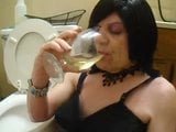 Drinking my Owner's piss snapshot 9