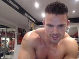 Straight Muscle Guy on webcam snapshot 11