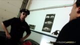 Two horny cops get to fuck naughty chicks together snapshot 2