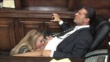 Blonde lawyer sucks her boss's cock snapshot 4