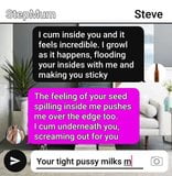 Sexy MILF and step son fuck on their sofa sexting roleplay snapshot 19