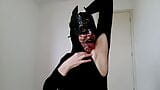 Brazilian Miss in Armpit Fetish as a CatWoman licking snapshot 9