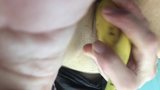 Banana fucked myself at work bc I got horny snapshot 2