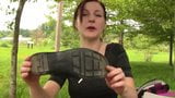 Mandy sandals shoeplay barefoot feet snapshot 3