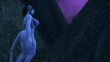 Draenei com fome de pau falando com algum garanhão armado snapshot 6