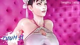 Chun Li and Juri Han Compete to Pleasure As Many Dicks As Possible With Their Jiggly Assets snapshot 3