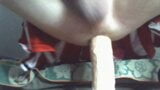 Jerking with big dildo in my ass snapshot 4