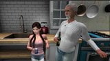 Second Life - episodio 5 - sesión de sexo en la cocina snapshot 9