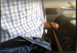 Grandpa stroke under table snapshot 1