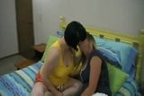 Two horny MILFs fuck each other good snapshot 1