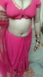 Aunty saree remove snapshot 4