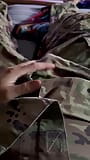 Army clip-zusammenstellung - einen tanga tragen, PT-gear, OCPs, wichsen bis ich komme! snapshot 8